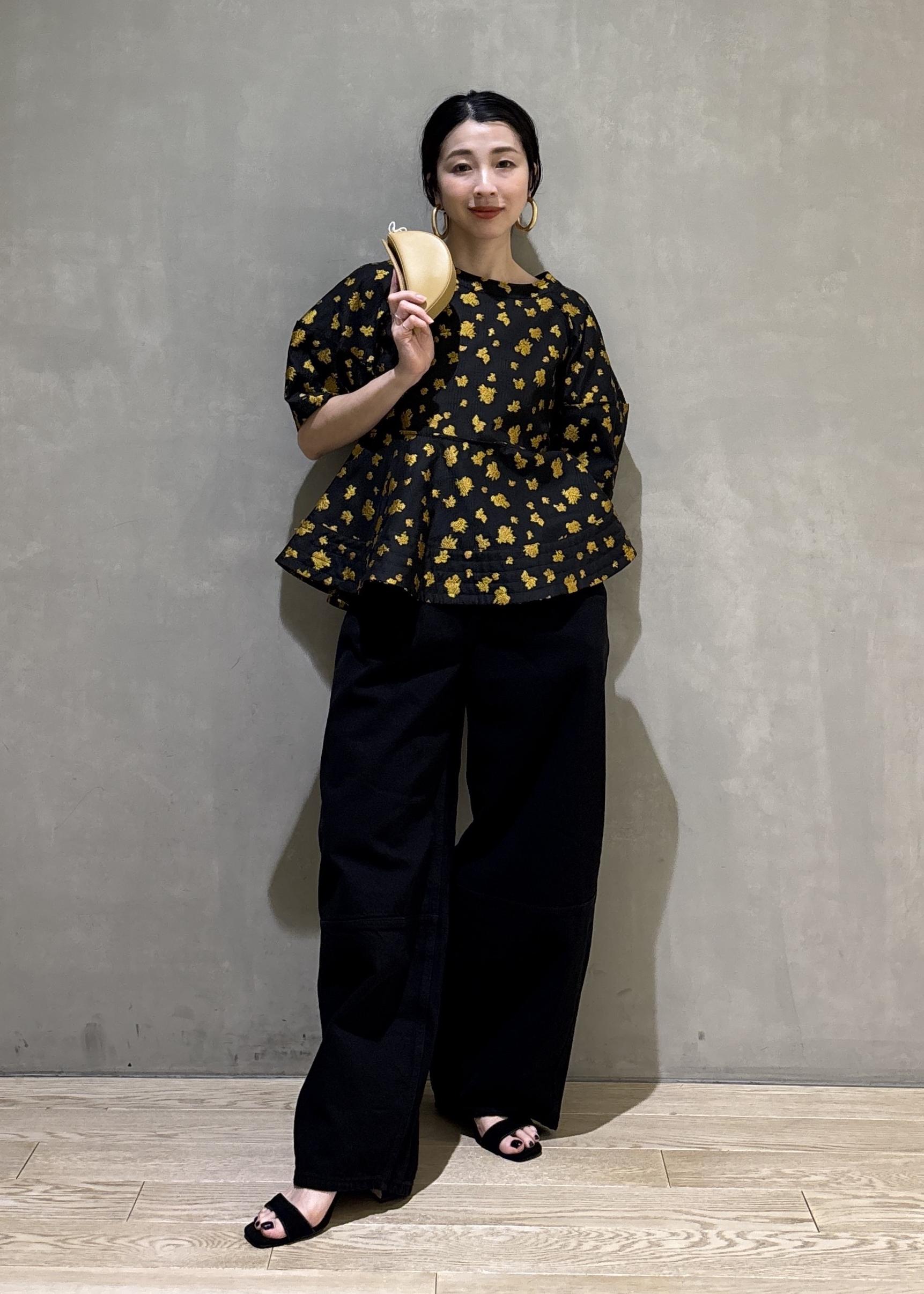 ADAM ET ROPE' | コクーンスリーブペプラムトップス | Rakuten Fashion