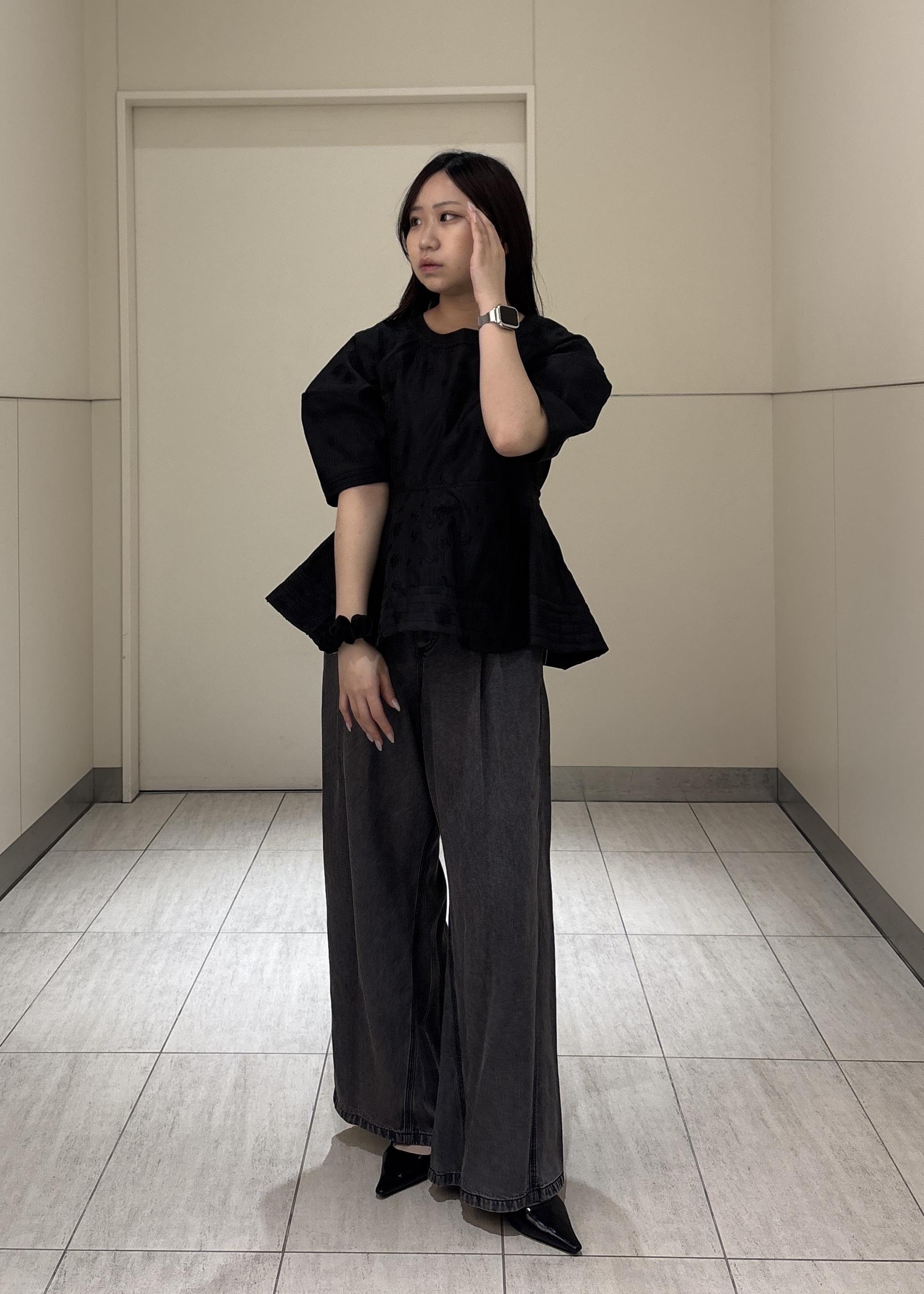 ADAM ET ROPE' | コクーンスリーブペプラムトップス | Rakuten Fashion