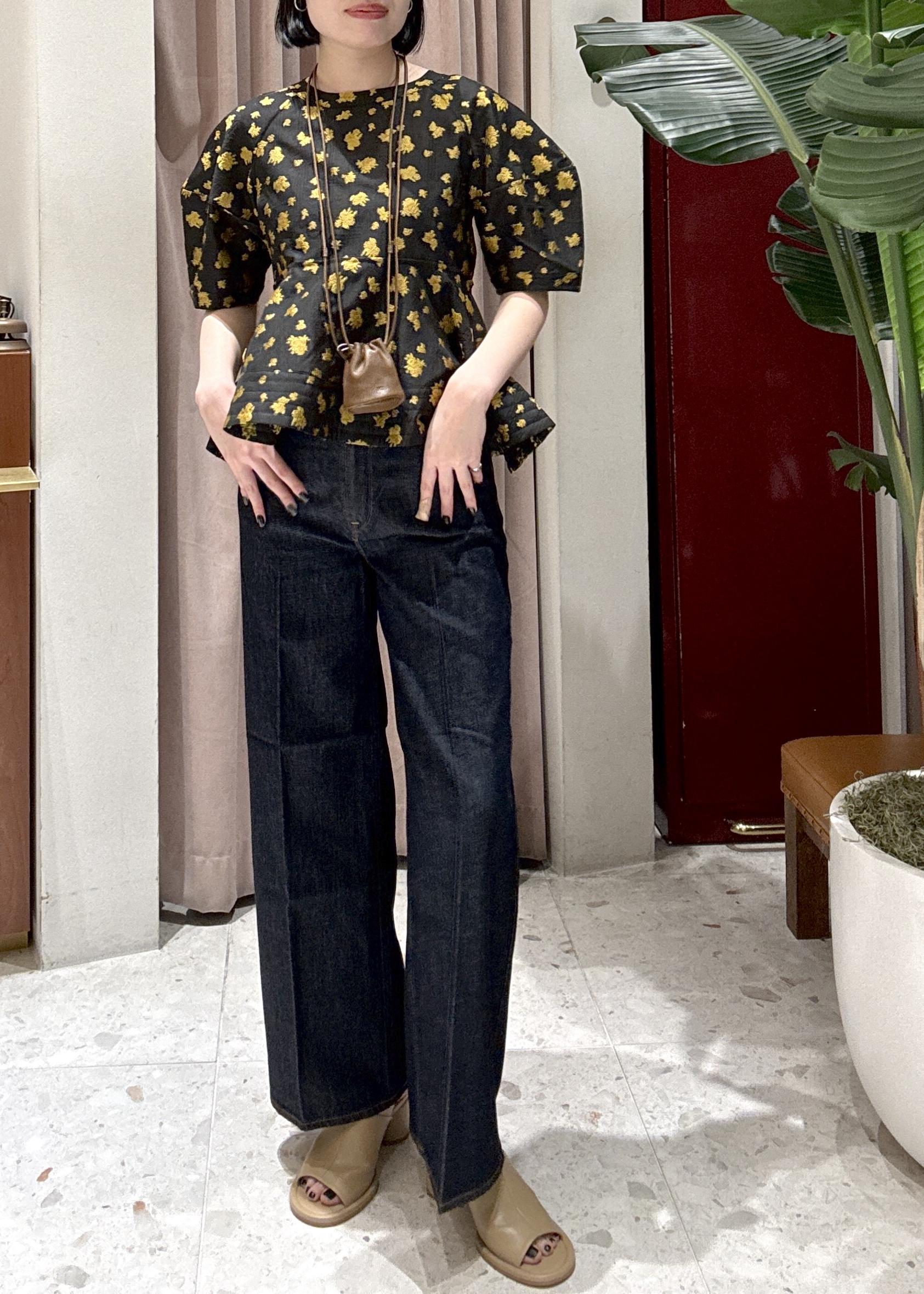 ADAM ET ROPE' | コクーンスリーブペプラムトップス | Rakuten Fashion