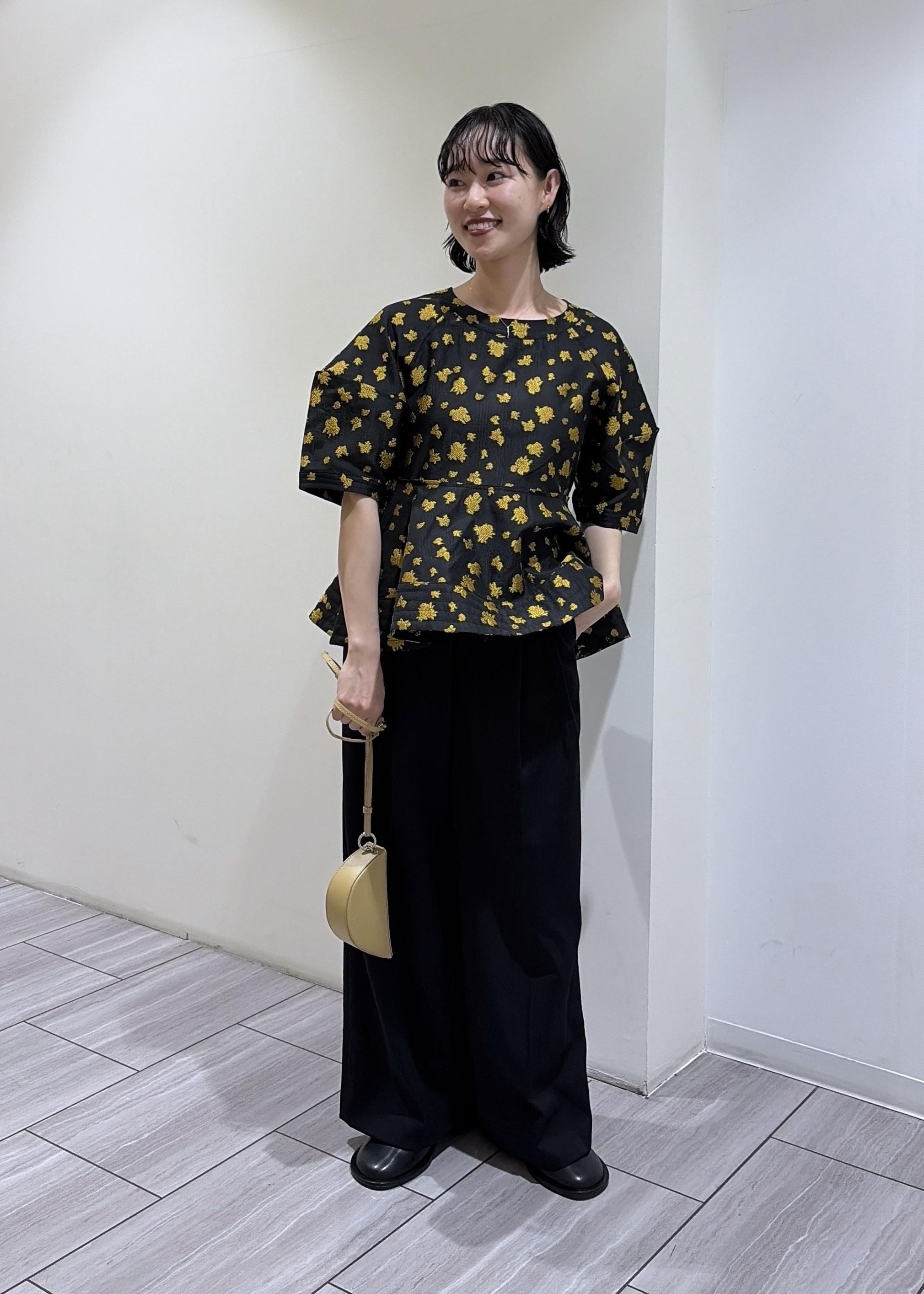ADAM ET ROPE' | コクーンスリーブペプラムトップス | Rakuten Fashion