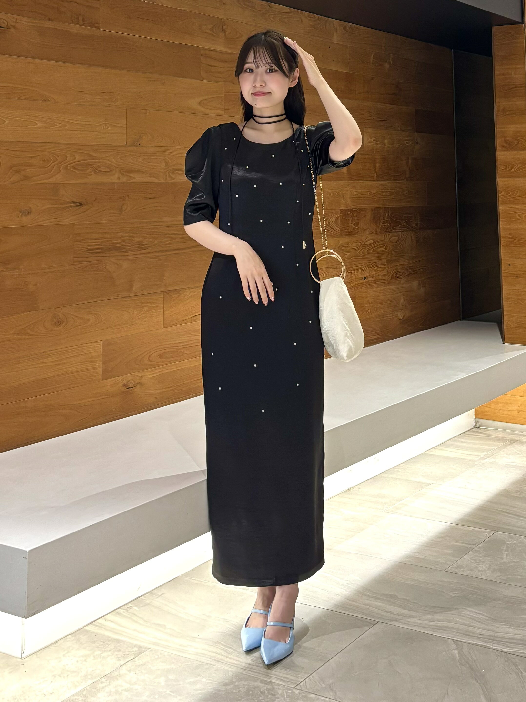 ANDRESD | 【チョーカー付】結婚式 パールサテンドレス | Rakuten