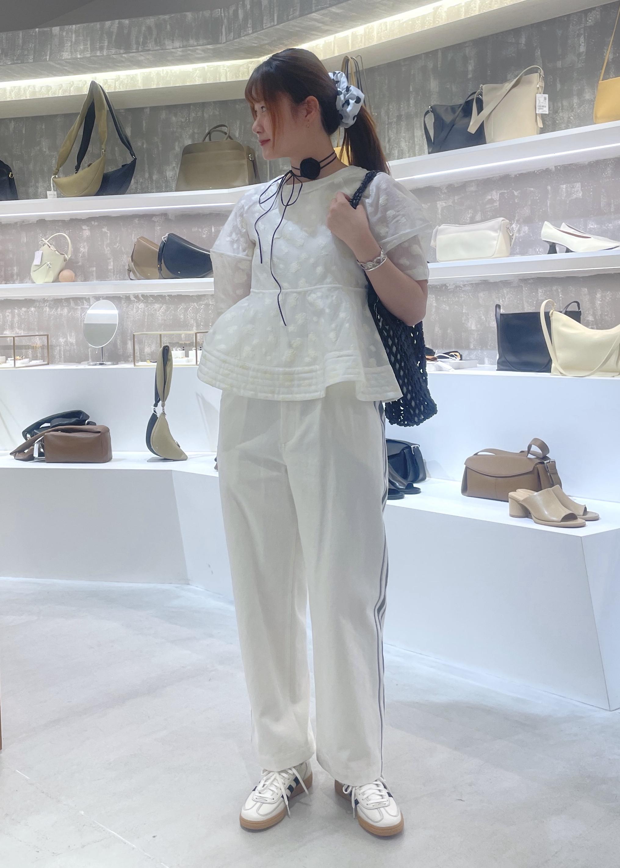 ADAM ET ROPE' | コクーンスリーブペプラムトップス | Rakuten Fashion