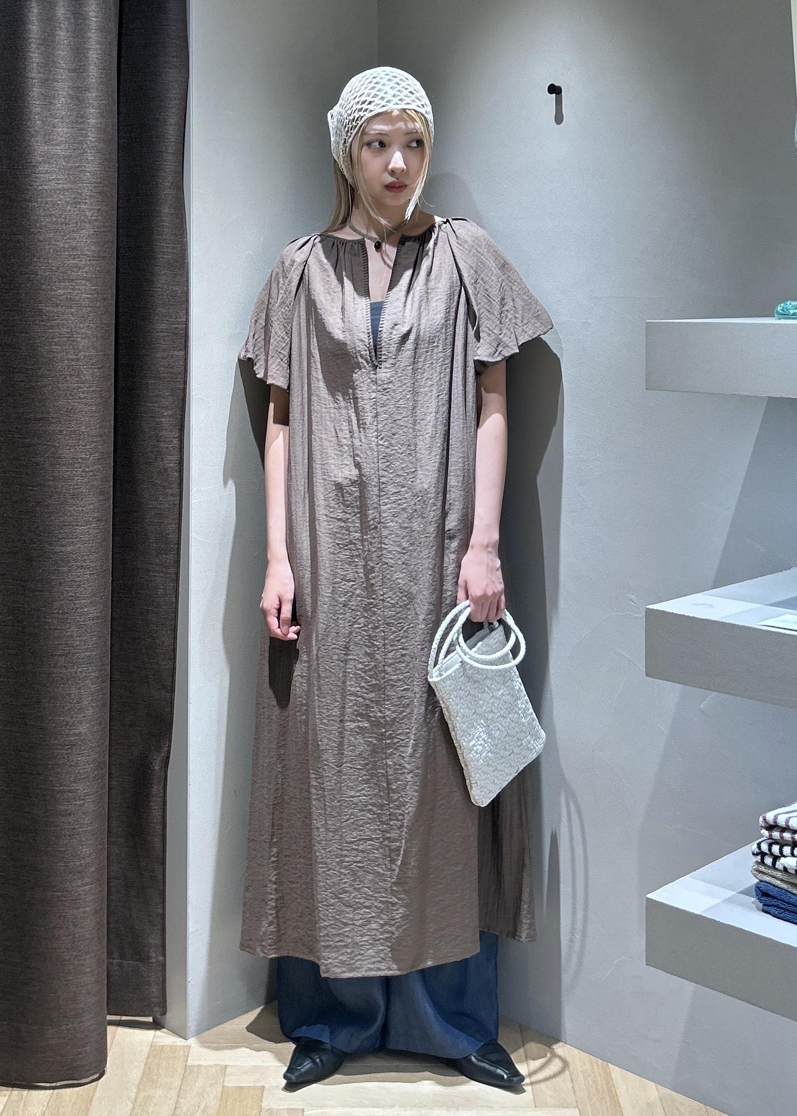 【最終値下げ】2WAYリネンブレンドエンブロイダリーワンピース SALON adam et rope' | 【WEB限定】2WAYリネンブレンドエンブロイ
