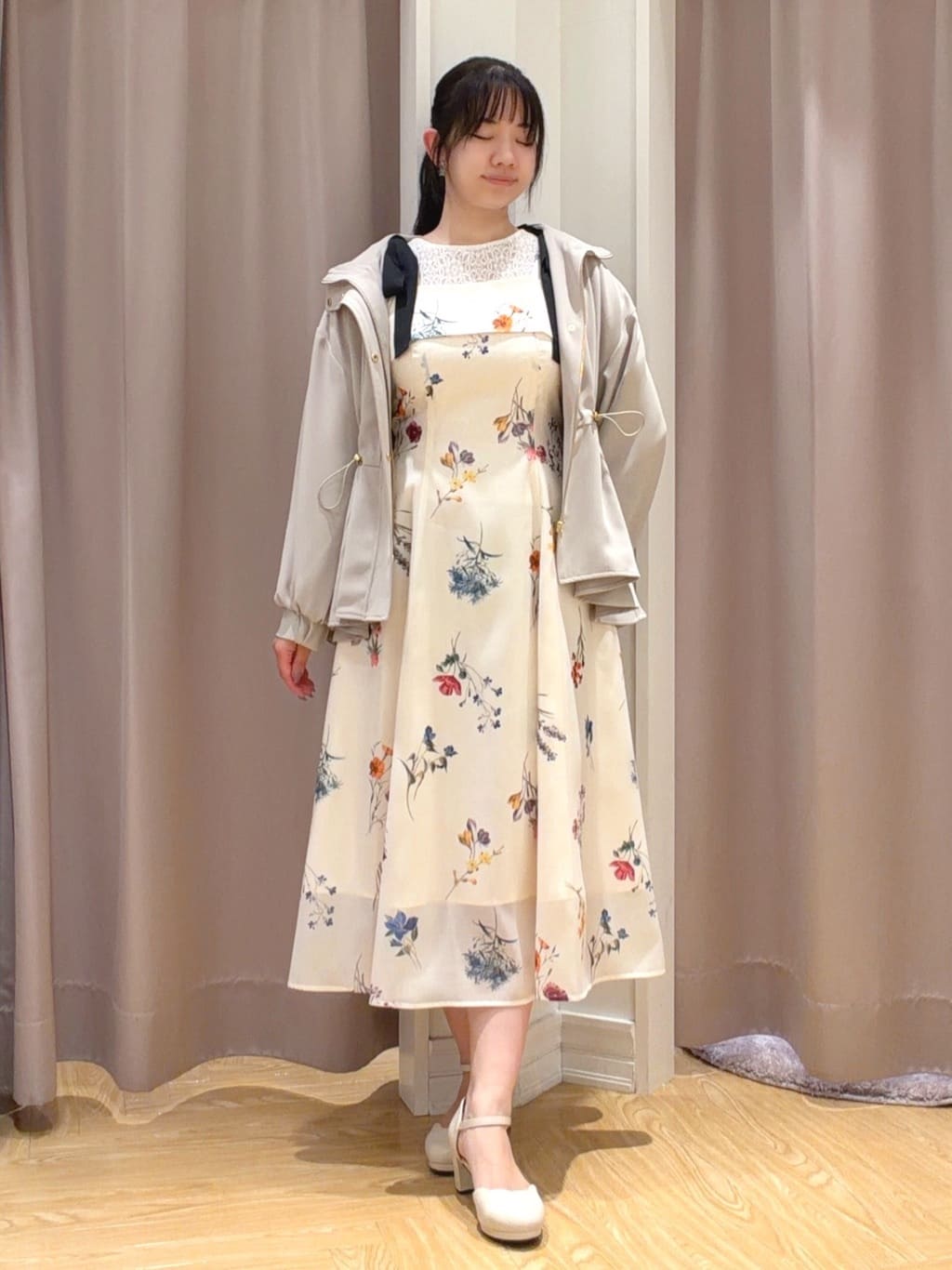 WILLSELECTION | ボタニカルフラワーシアーワンピース | Rakuten