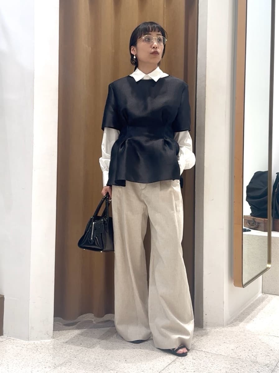 Whim Gazette | 【THE PAUSE】コットンリネンタックパンツ | Rakuten
