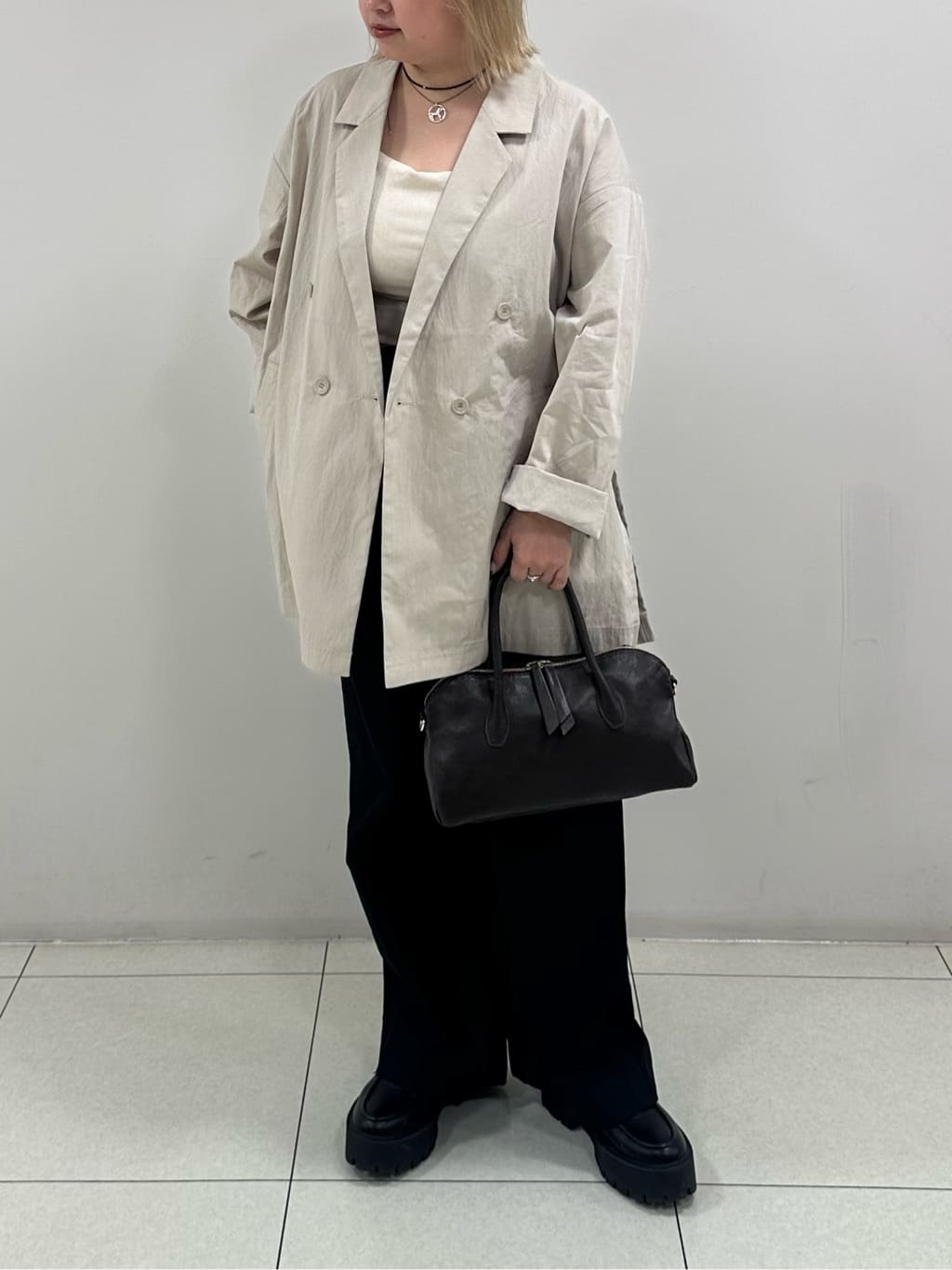 ear PAPILLONNERのダブルブレストジャケット【SUM1 STYLE】を使ったコーディネートを紹介します。｜Rakuten Fashion(楽天ファッション／旧楽天ブランドアベニュー)6980398