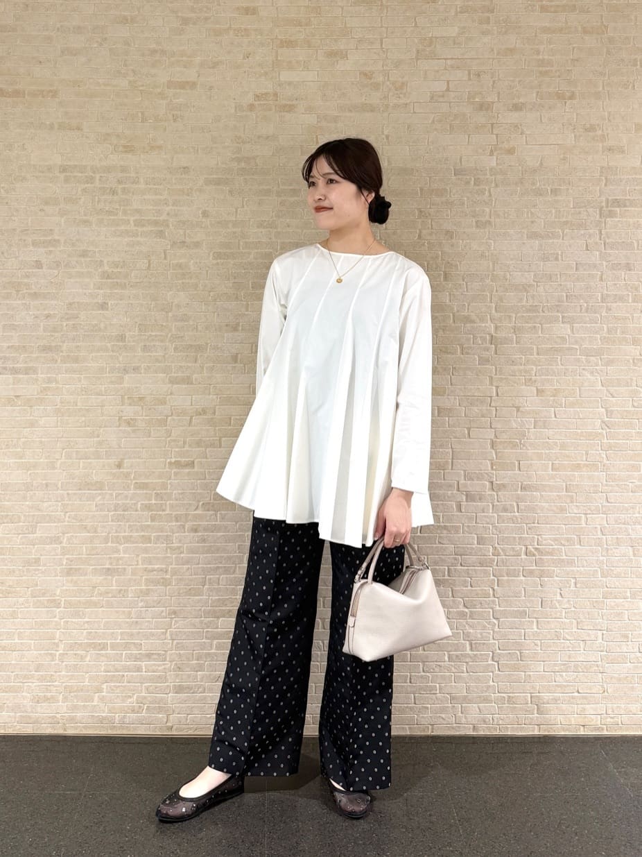 UNITED ARROWS | バイアス フレア チュニック ブラウス
