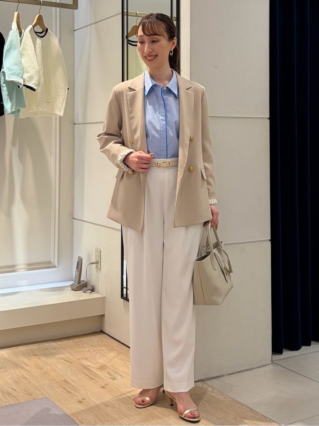 NOLLEY'S | 《セットアップ対応》ウォッシャブルハイスペック麻調