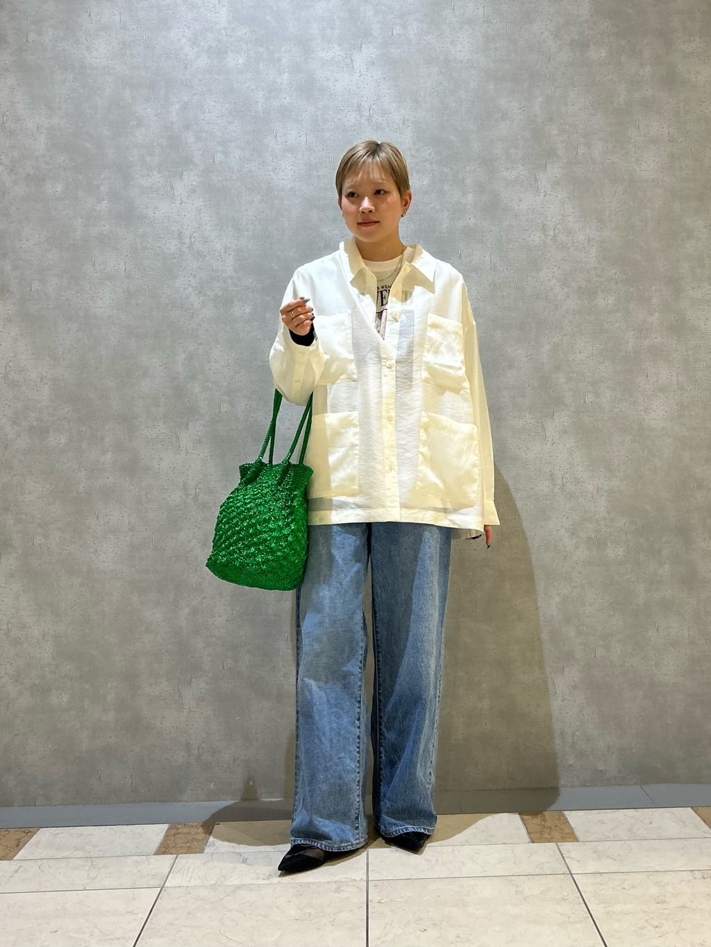 リーバイス green label デニムパンツ バギースタイル UNITED ARROWS green label relaxing | 【別注】<Levi's(R)>CINCH