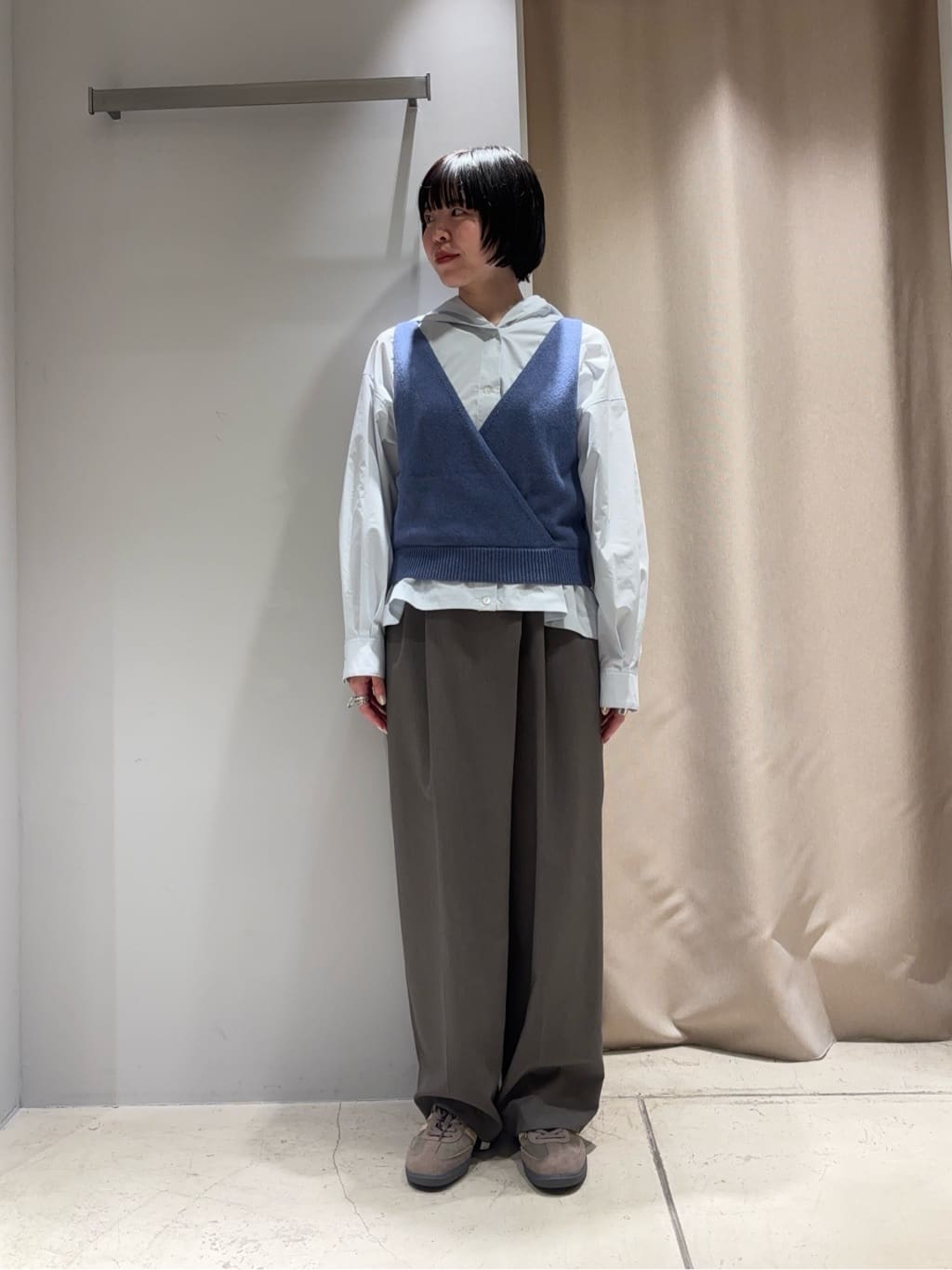 BEAUTY&YOUTH UNITED ARROWS | コットン麻ブレンド カシュクール 2WAY