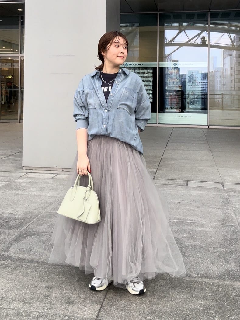 DOUDOU | 【再追加決定!】ダブルチュールスカート | Rakuten Fashion
