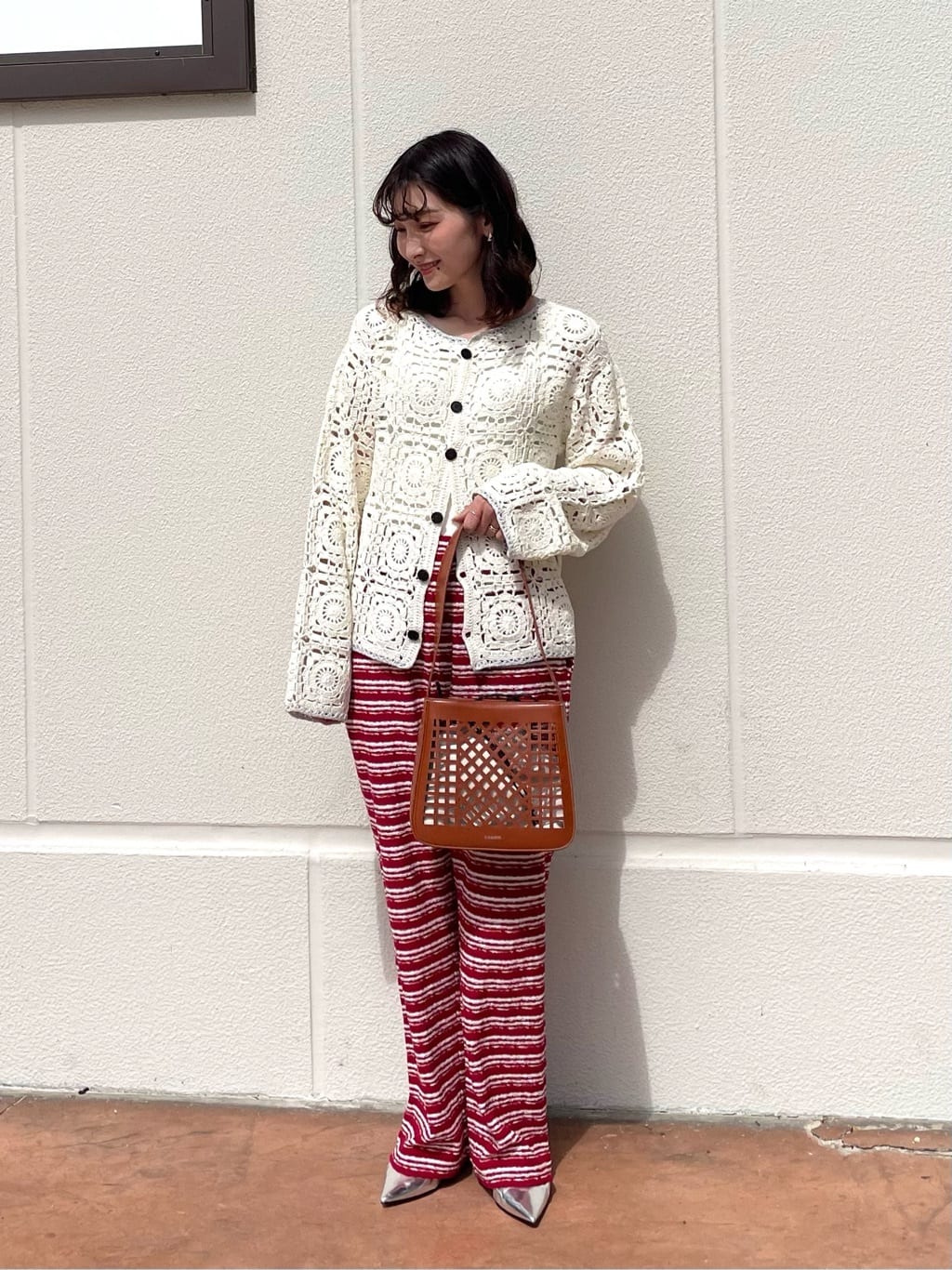 【ATTISESSION】コットン パイル ボーダー パンツ UNITED ARROWS LTD. OUTLET | <ATTISESSION>コットン パイル ボーダー