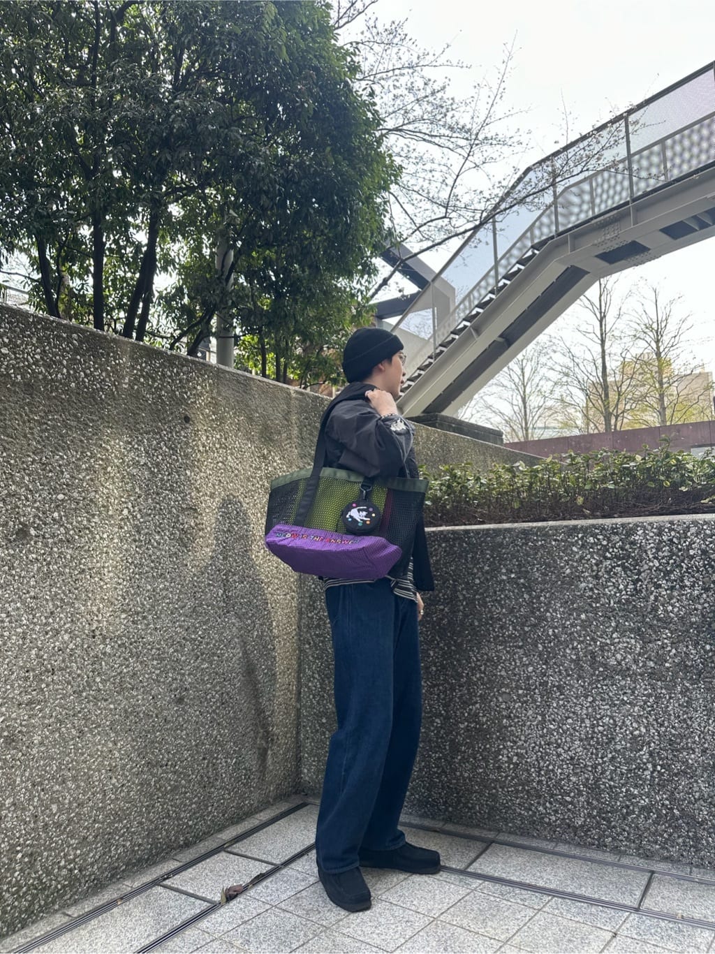 ear PAPILLONNER | 【KEN NAKAYAMA×ear】コラボメッシュトートバッグ