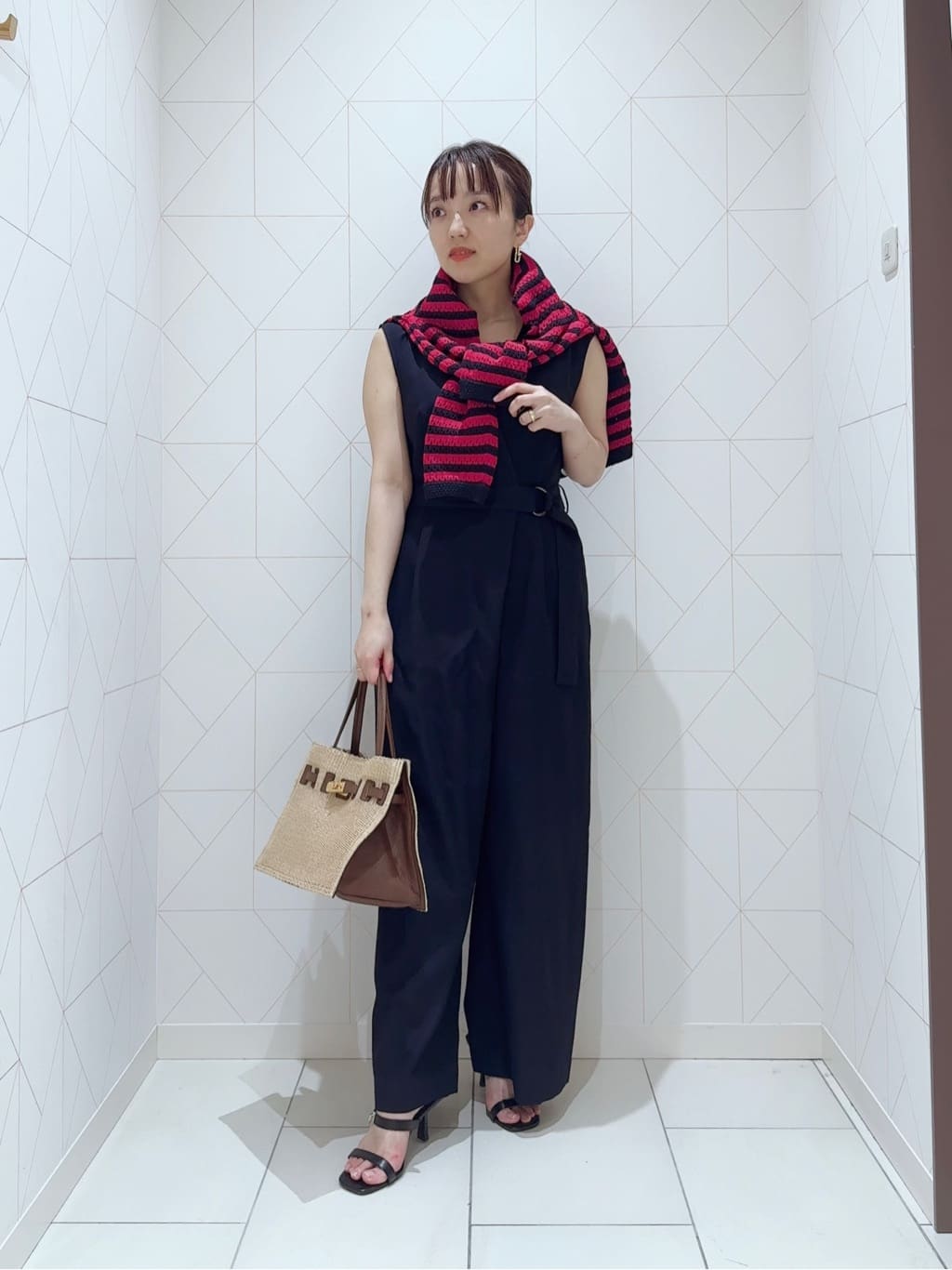 ANAYI | スラブドビーオールインワン | Rakuten Fashion(楽天