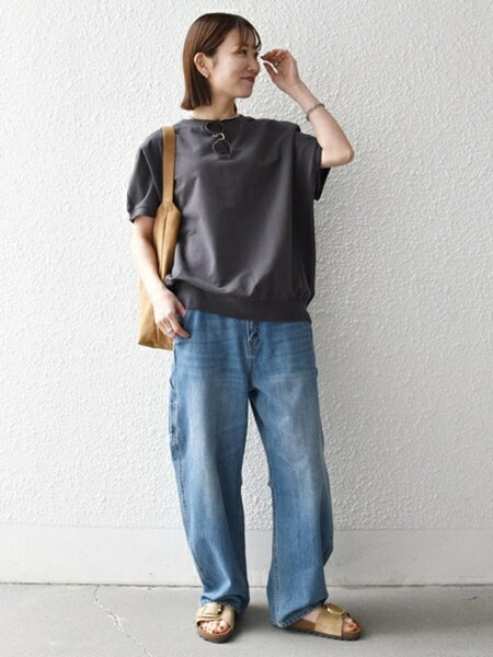 SHIPS any:〈洗濯機可能〉コクーンペインター デニムパンツ　40サイズ kb1745-10_4.jpg