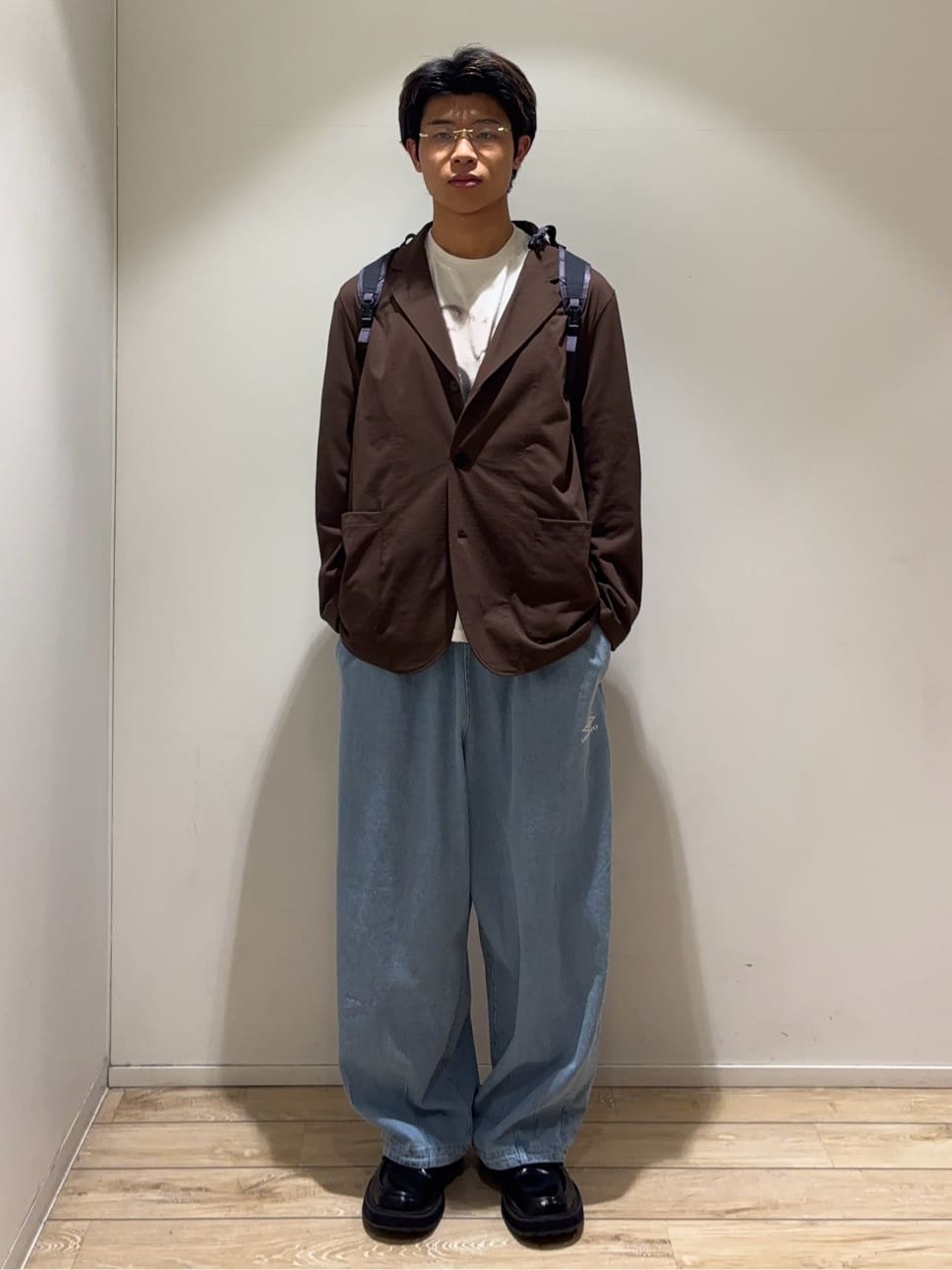 FREAK’S STOREのAIRDRY HIGH TECH YARN  高機能素材 テーラードジャケット リラックスフィット 3Bジャケットを使ったコーディネートを紹介します。｜Rakuten Fashion(楽天ファッション／旧楽天ブランドアベニュー)6987153
