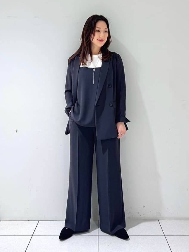 INDIVI | 【軽く羽織れる!】ダブルジャケット | Rakuten Fashion(楽天