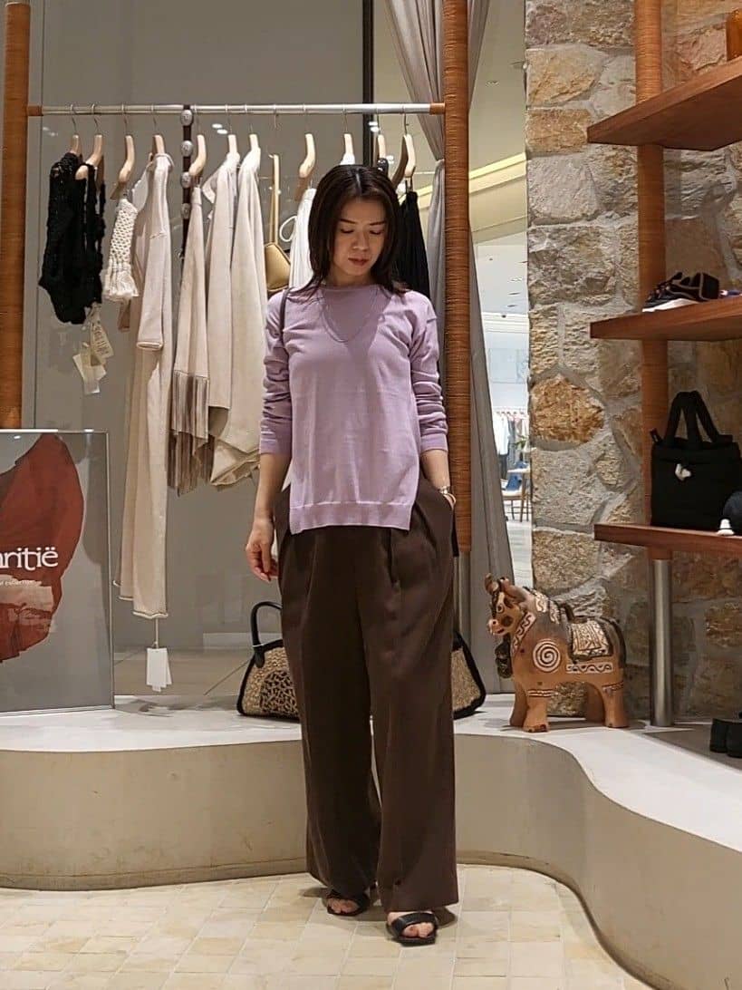GALLARDAGALANTEのスネイクチェーン2WAYネックレスを使ったコーディネートを紹介します。｜Rakuten Fashion(楽天ファッション／旧楽天ブランドアベニュー)6987980