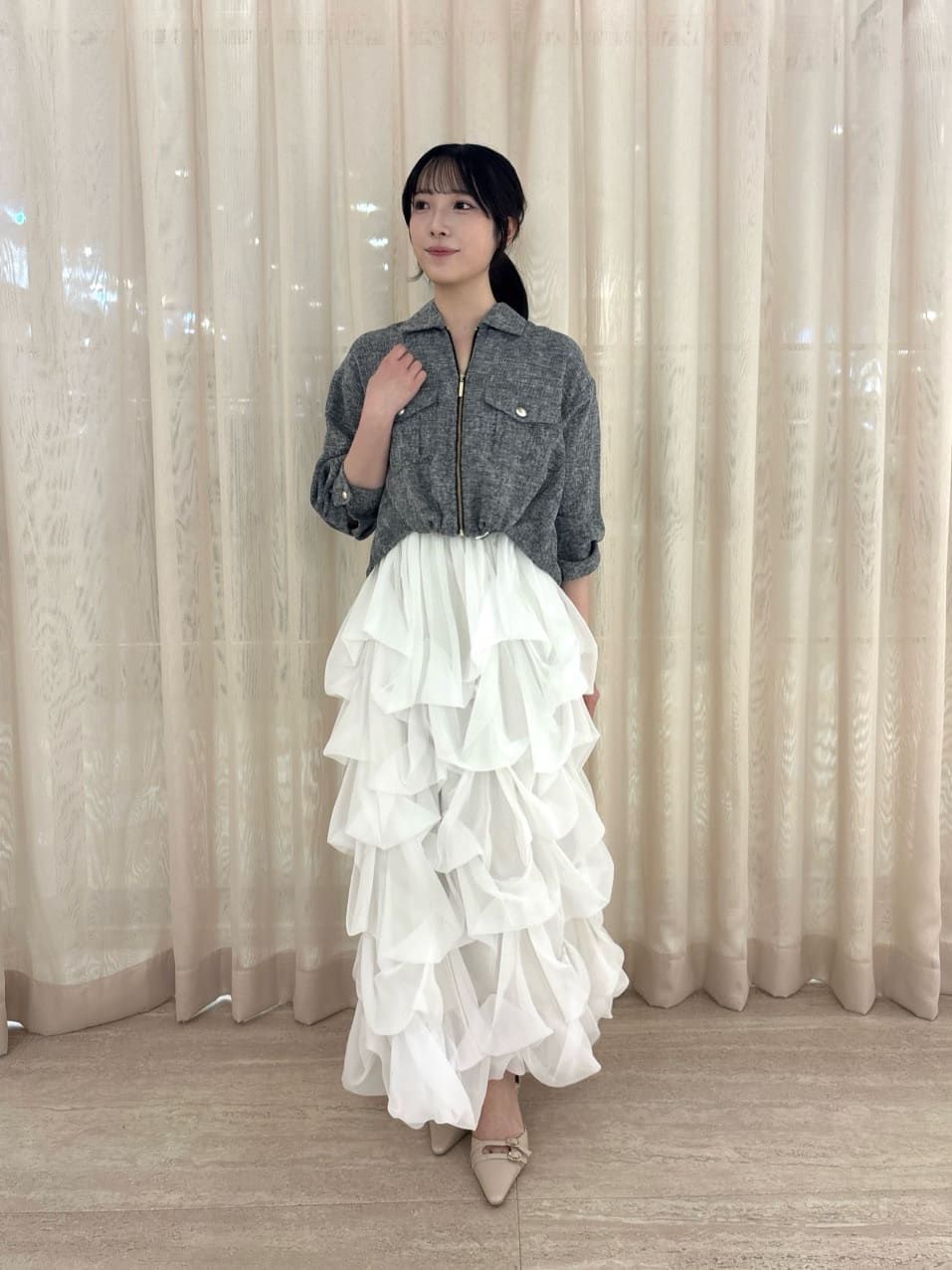 PROPORTION BODY DRESSING | <山内ともなさんコラボ>タックバルーン