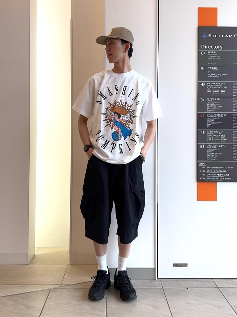 FREAK’S STOREのベーシック ツイル NSC ロゴキャップ 26AWを使ったコーディネートを紹介します。｜Rakuten Fashion(楽天ファッション／旧楽天ブランドアベニュー)6988438