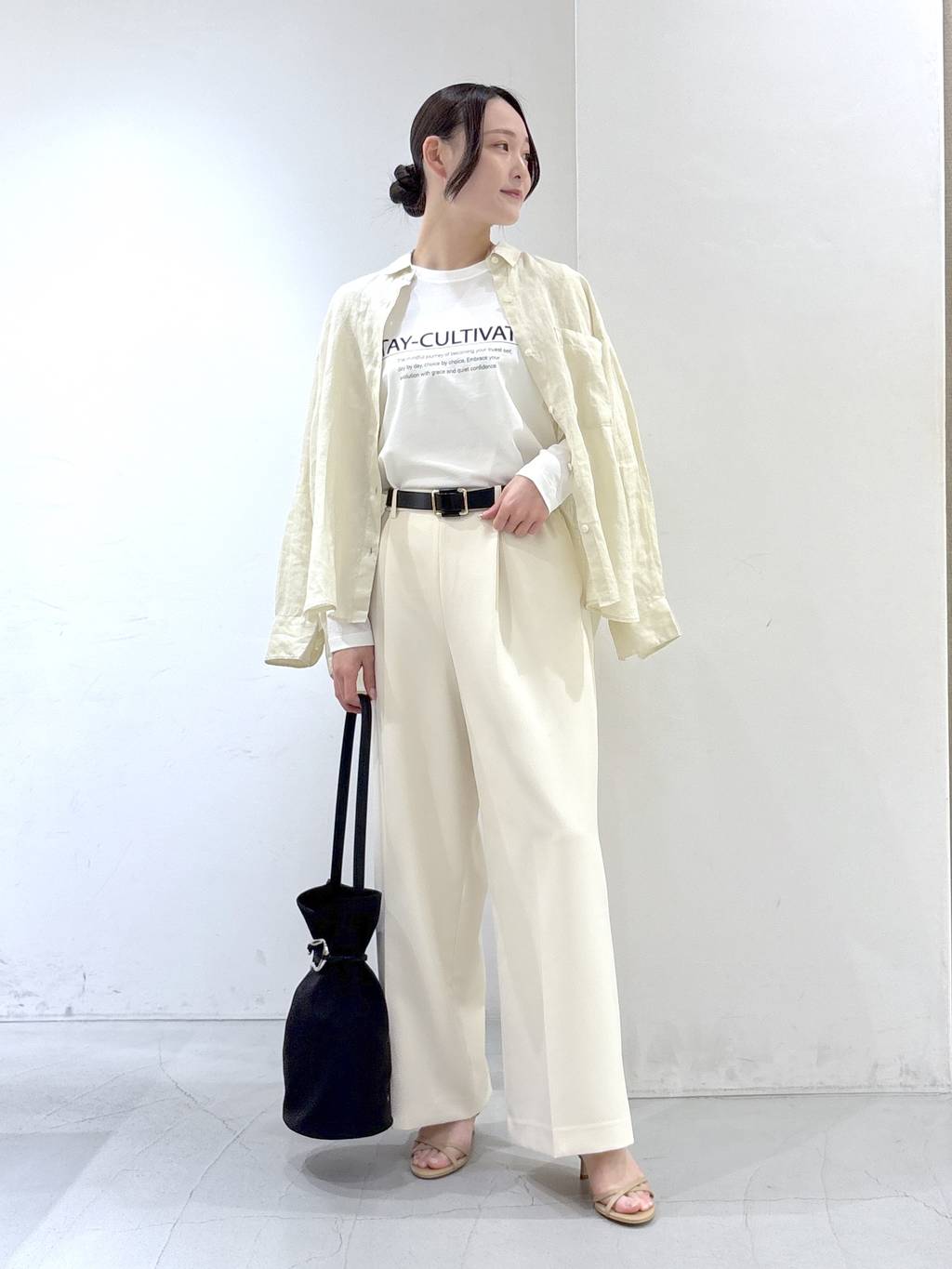 BARNYARDSTORM | 二重織ワイドパンツ | Rakuten Fashion(楽天