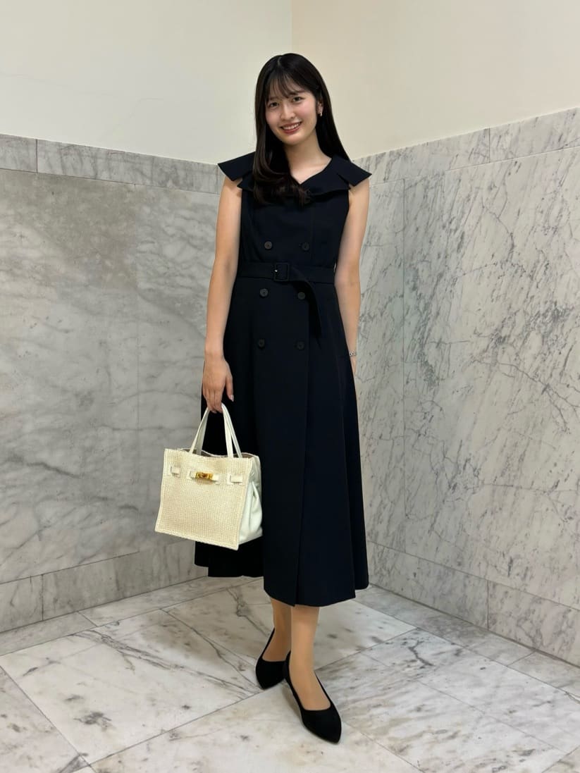 ANAYI | スラブドビーオフショル ワンピース | Rakuten Fashion(楽天