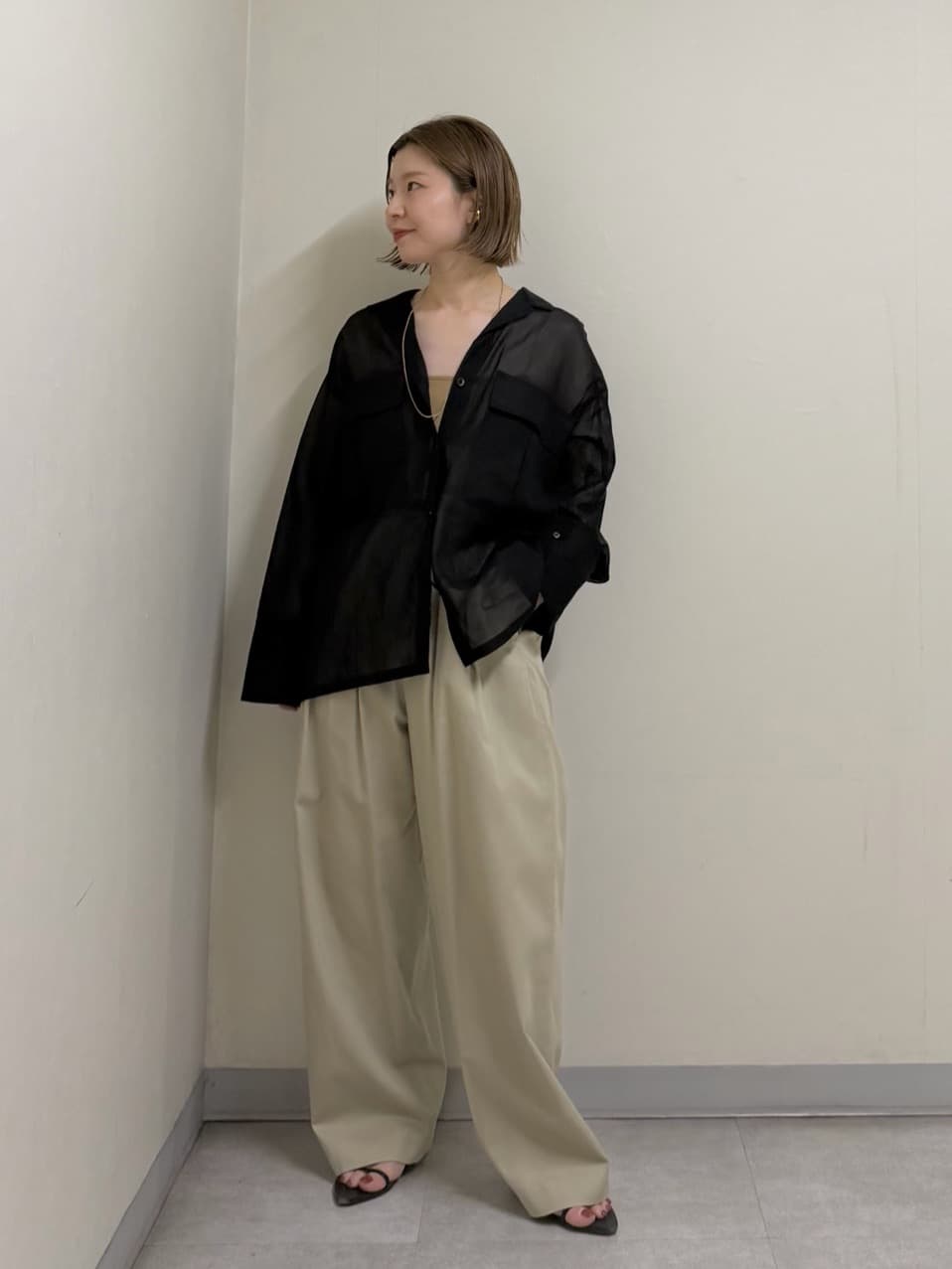 conte コットン　シアー　サファリシャツ UNITED ARROWS | <conte>コットン シアー サファリシャツ | Rakuten