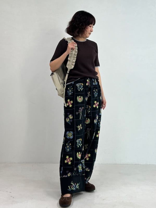 FREAK'S STORE | パッチワーク花刺繍パンツ | Rakuten Fashion(楽天