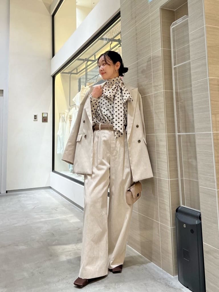 Whim Gazette | ドットボウタイブラウス | Rakuten Fashion(楽天