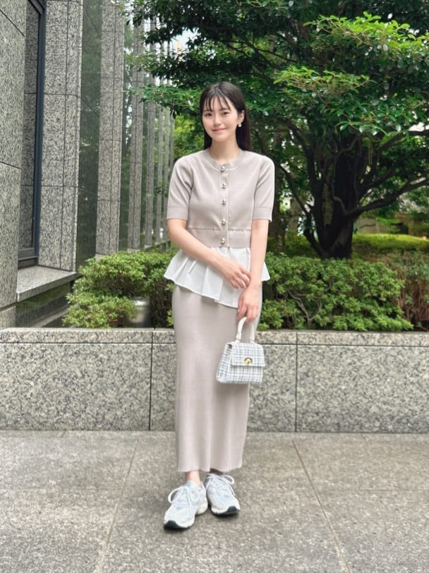 PROPORTION BODY DRESSING | レイヤード風ニットセットアップ