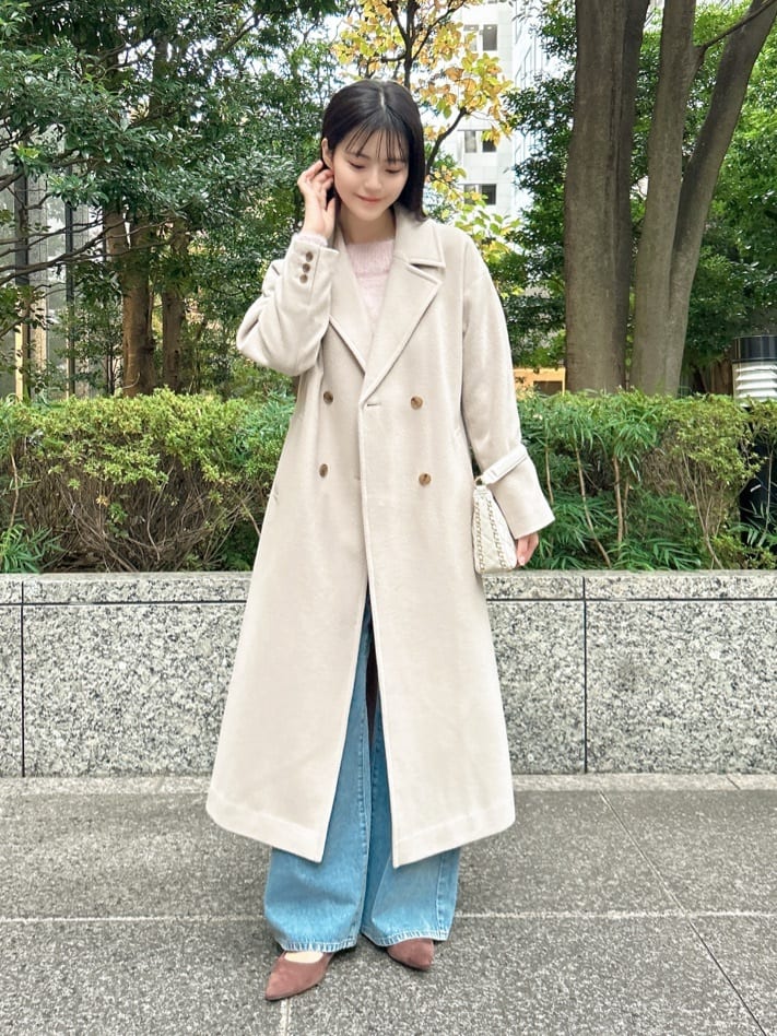 PROPORTION BODY DRESSING | ダブル釦チェスターコート 25AW | Rakuten