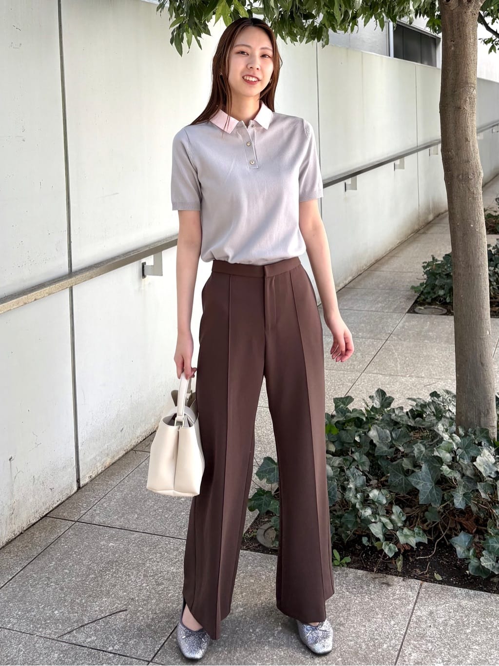OPAQUE.CLIP | 2WAY衿付きニット【洗濯機OK】 | Rakuten Fashion(楽天