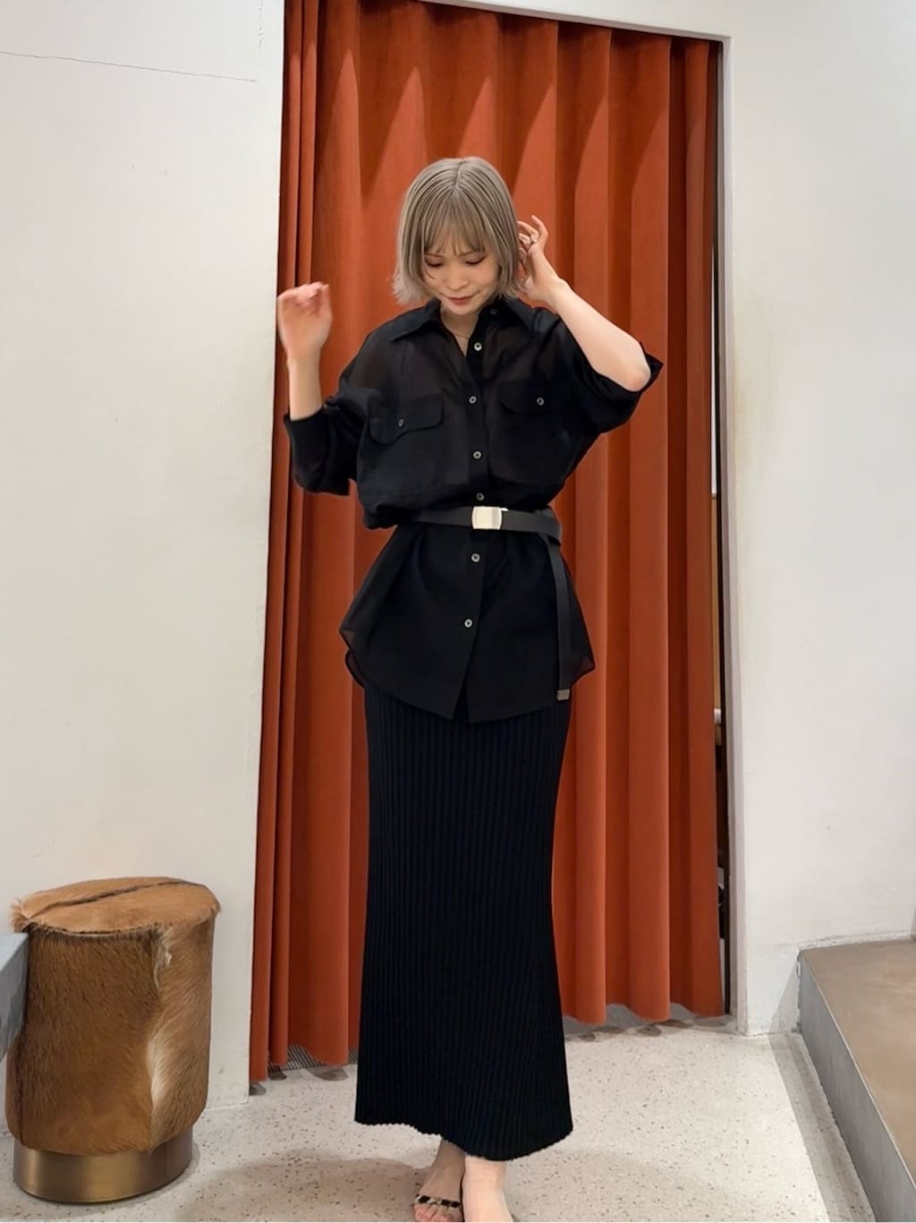 Whim Gazette | ニットフィットスカート | Rakuten Fashion(楽天