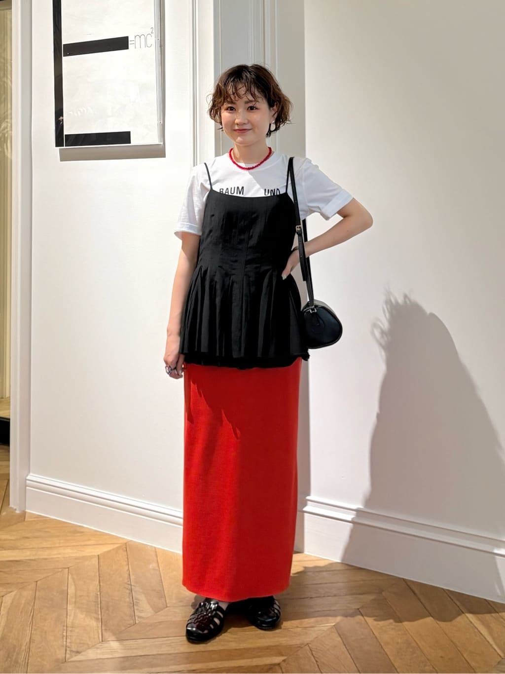 allurevilleの【ATELIER Line】リライムローンペプラムキャミソールを使ったコーディネートを紹介します。｜Rakuten Fashion(楽天ファッション／旧楽天ブランドアベニュー)6997077