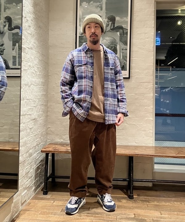 BEAMS MEN | BEAMS PLUS / 2プリーツ コーデュロイ トラウザーズ