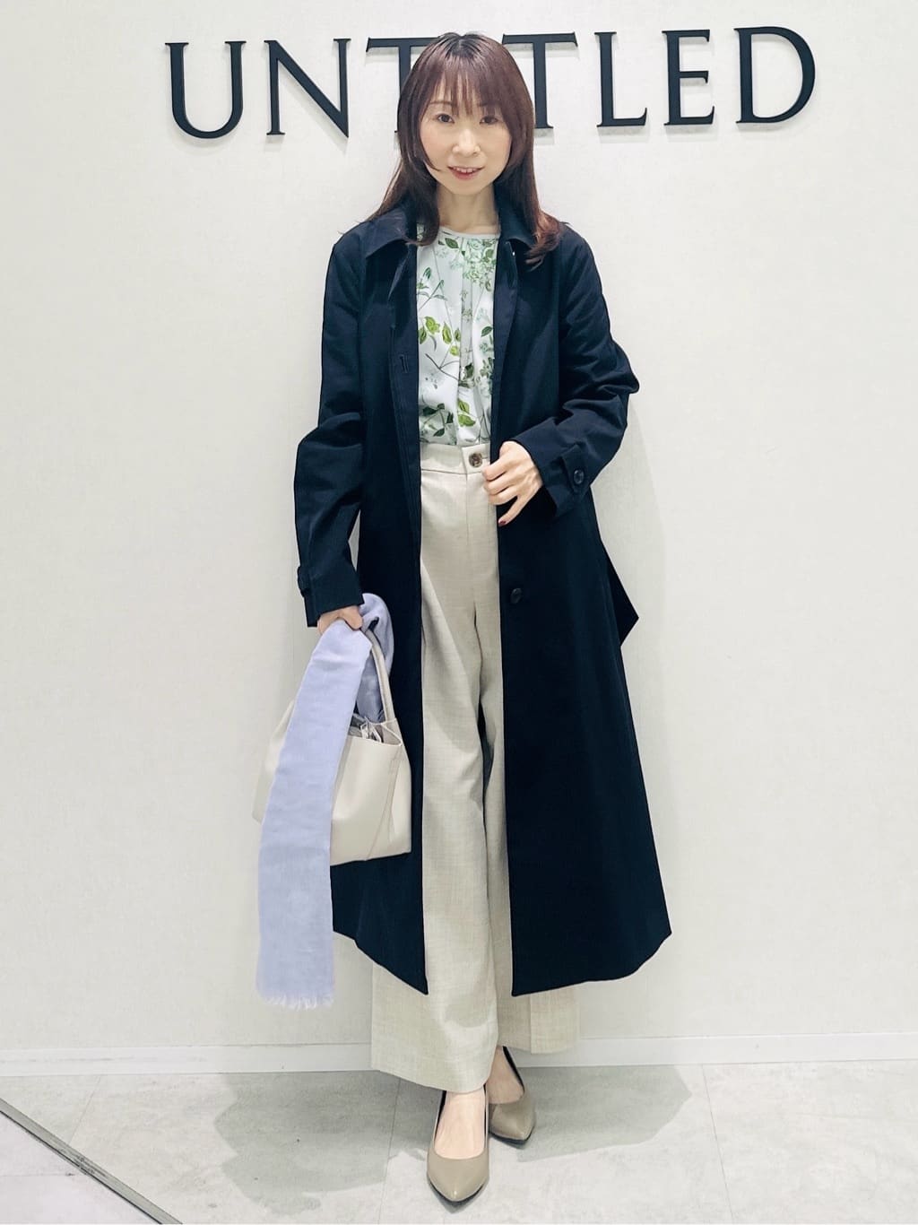 UNTITLED | 【花柄/洗える】ボタニカルブラウス | Rakuten Fashion