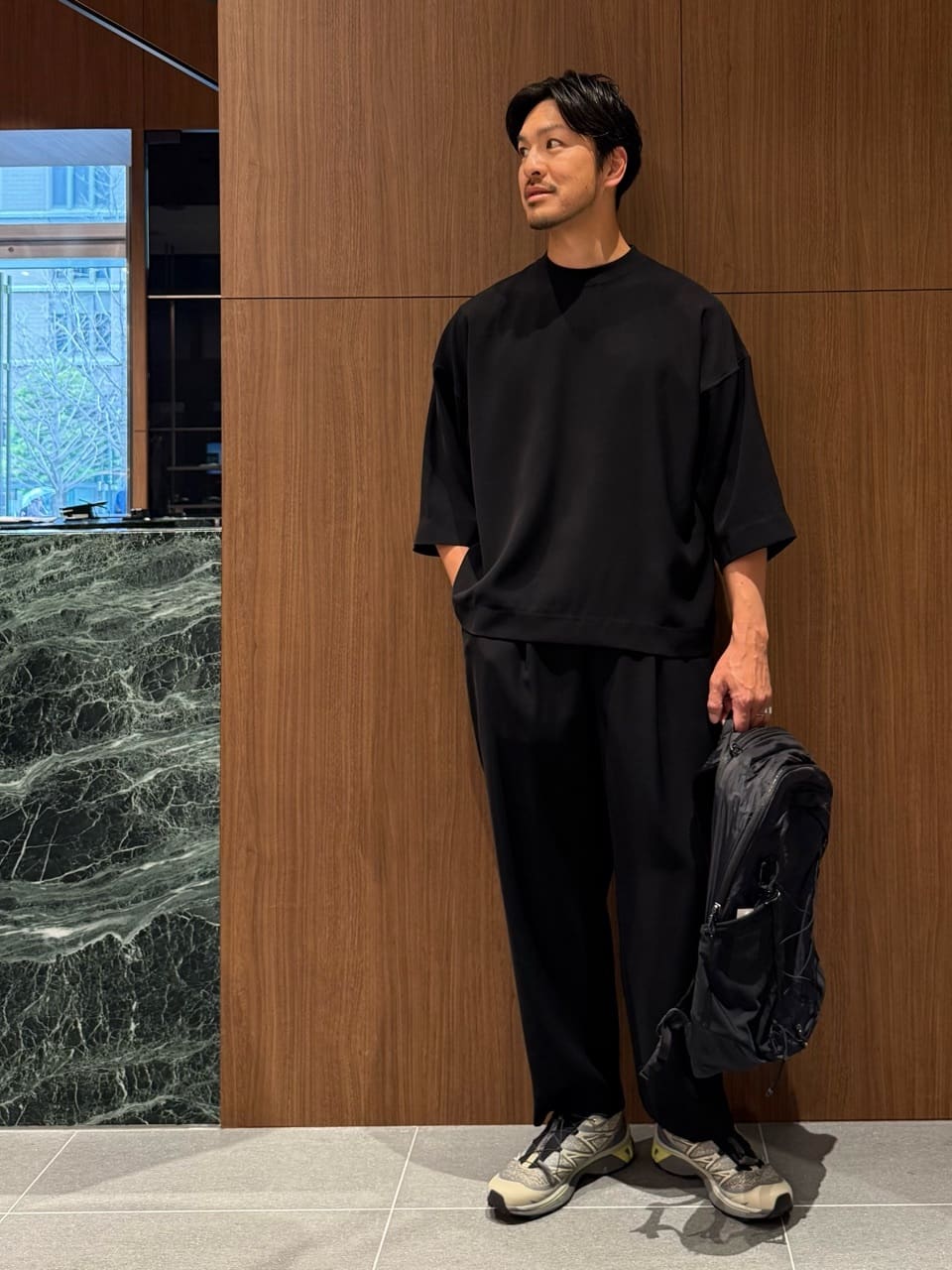 25ss daisuke obana ワイドパンツ ネイビー S 25ss daisuke obana ワイドパンツ ネイビー S - メルカリ