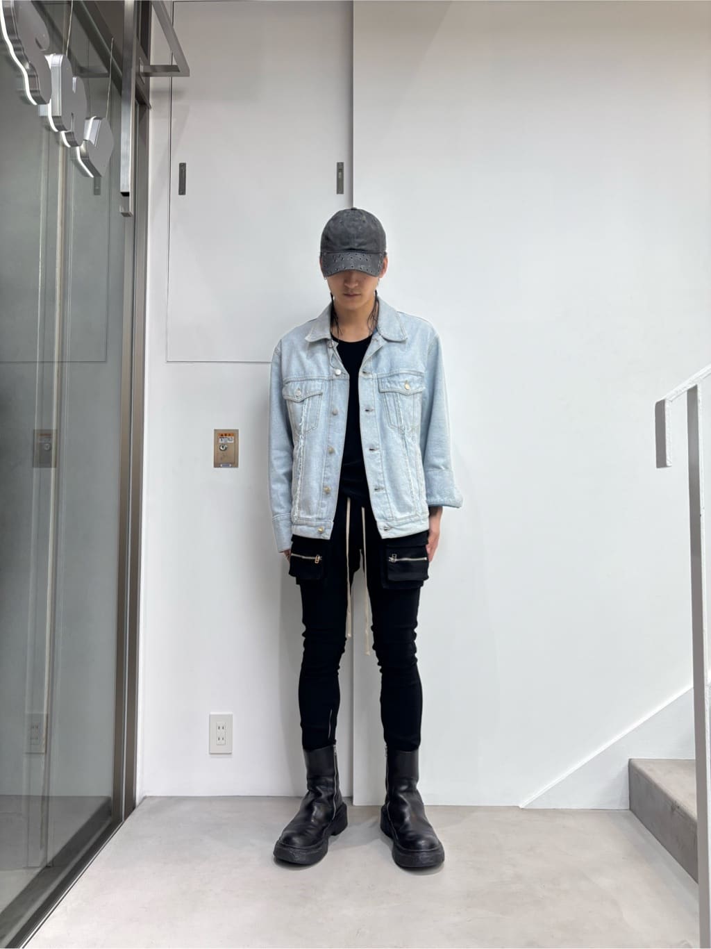 LHP | DankeSchon/ダンケシェーン/PREMIUM TC BLACK FLAP PANTS