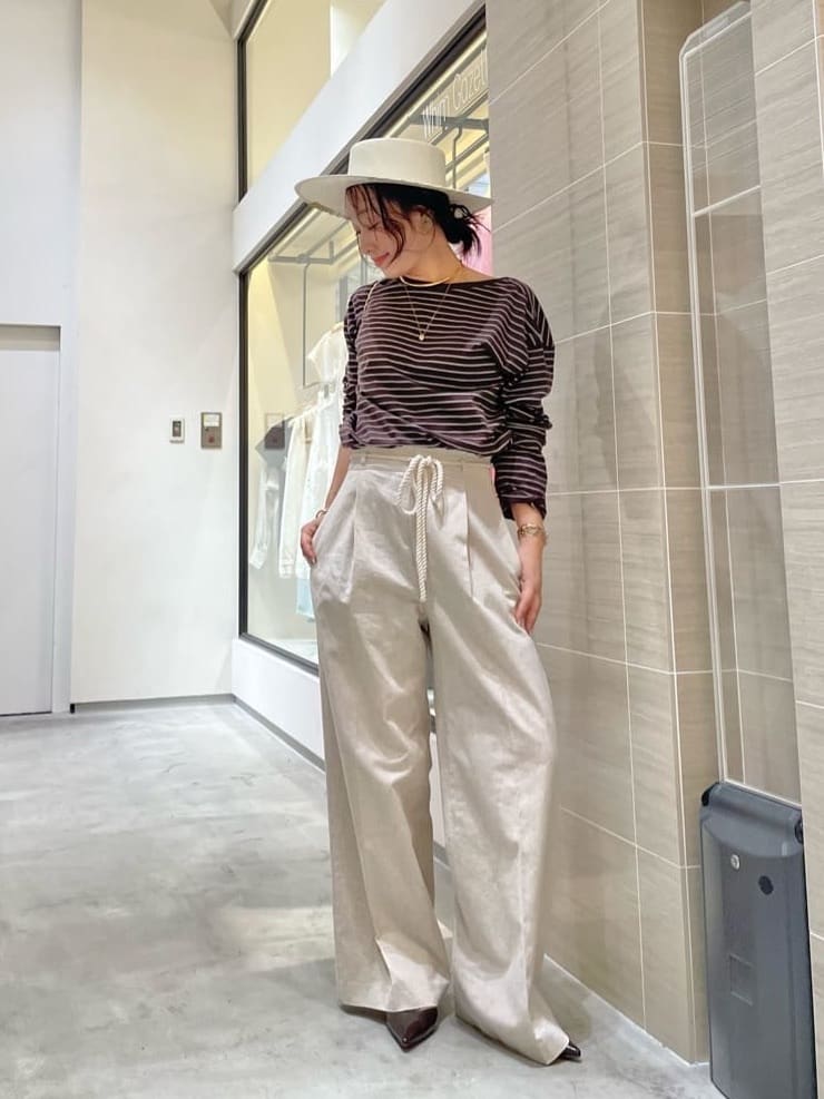 Whim Gazette | 【GEMINI】バックシャンボーダーカットソー | Rakuten