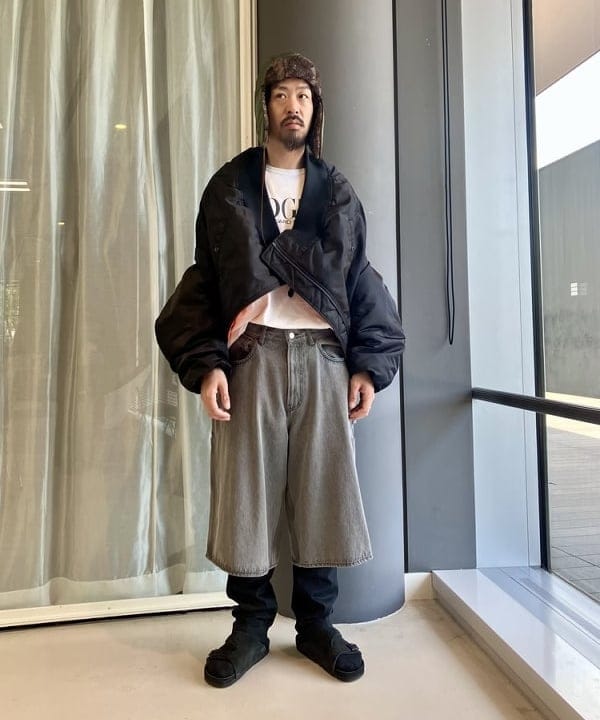 BEAMS MEN | リラックスフィット THERMOLITE(R) MA-1 (撥水) | Rakuten