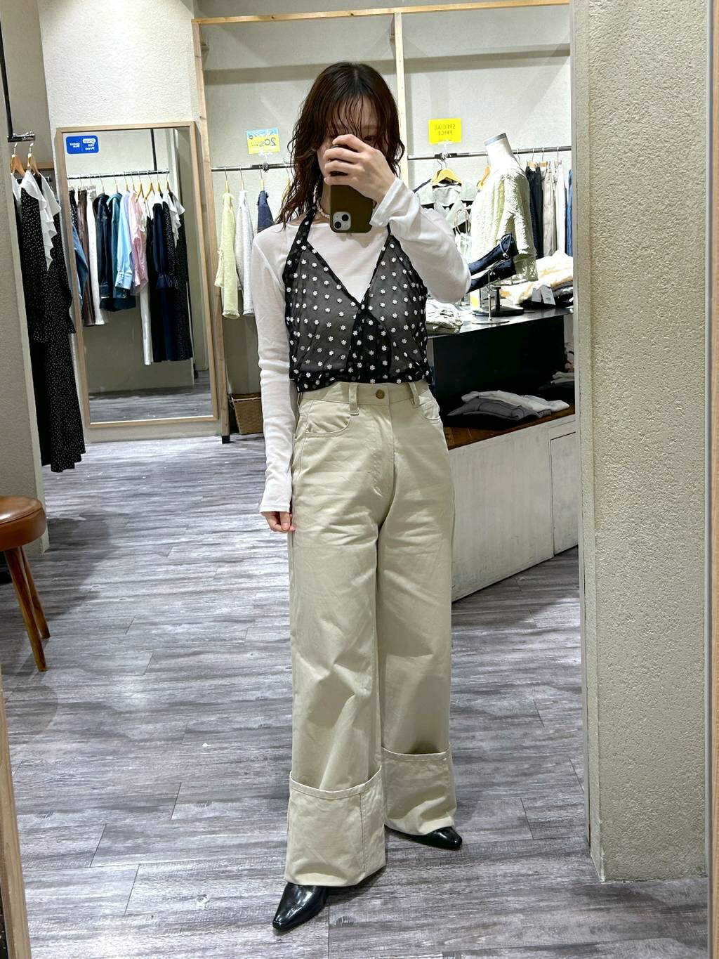 mysty womanの【接触冷感】ソフトシアーロンTEELSを使ったコーディネートを紹介します。｜Rakuten Fashion(楽天ファッション／旧楽天ブランドアベニュー)7002250