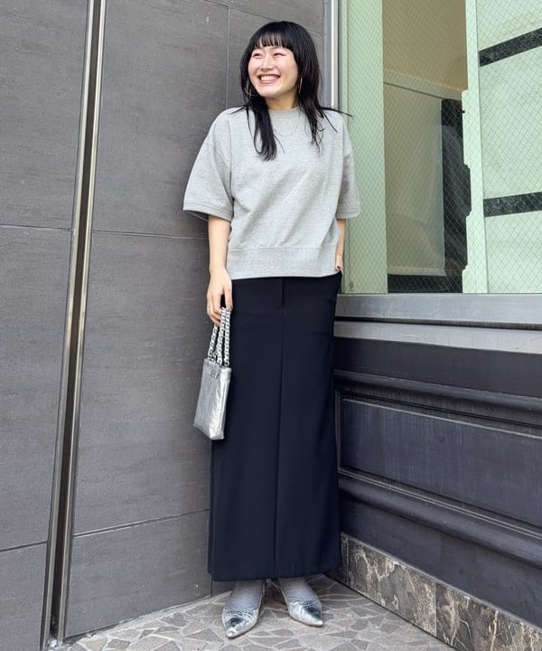 Demi-Luxe BEAMS | ローウエスト レディ スカート .M ドットエム