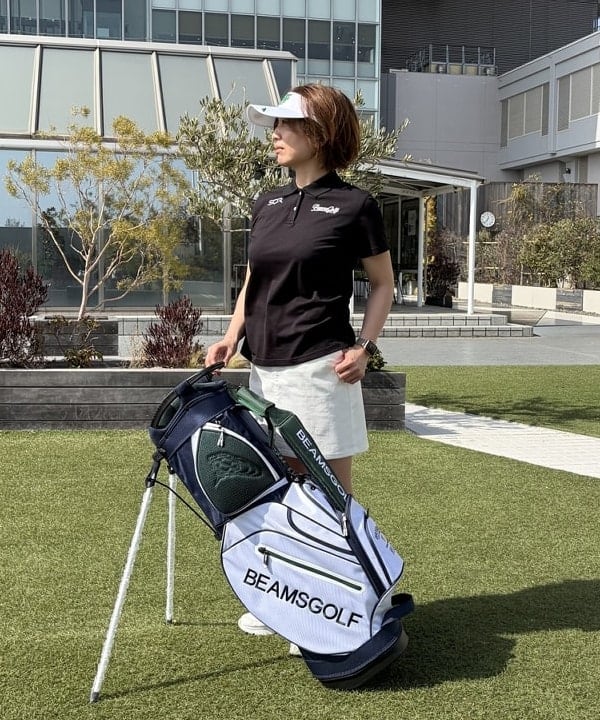 BEAMS GOLF | ORANGE LABEL / USシリーズ SQR ストレッチ鹿の子