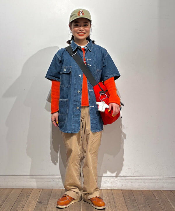 BEAMS WOMEN | デニム カバーオール ショートスリーブ | Rakuten