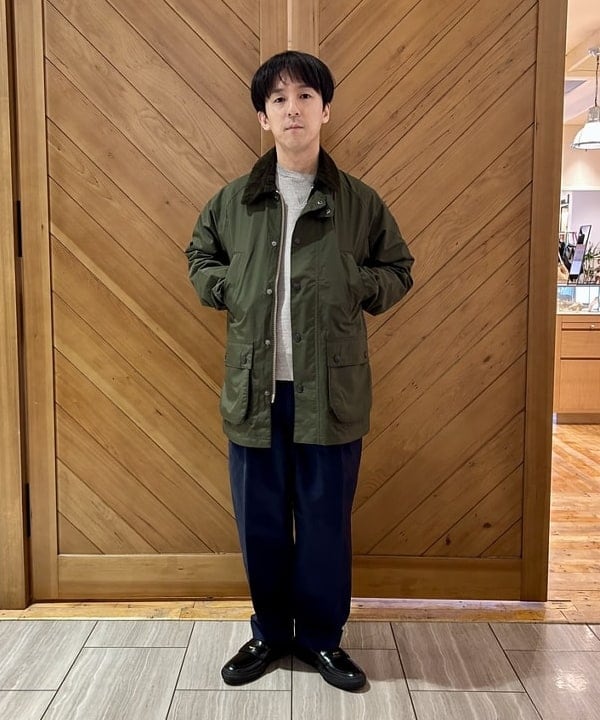 BEAMS MEN | 【別注】Barbour / BEDALE New Barbour Tech Classic Fit