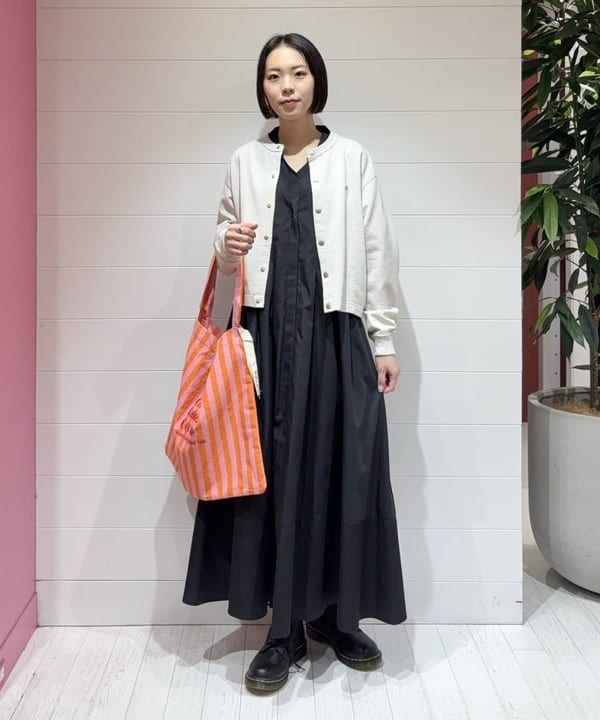 BEAMS WOMEN | ウエスト タック スキッパー ワンピース 26SS シャツ
