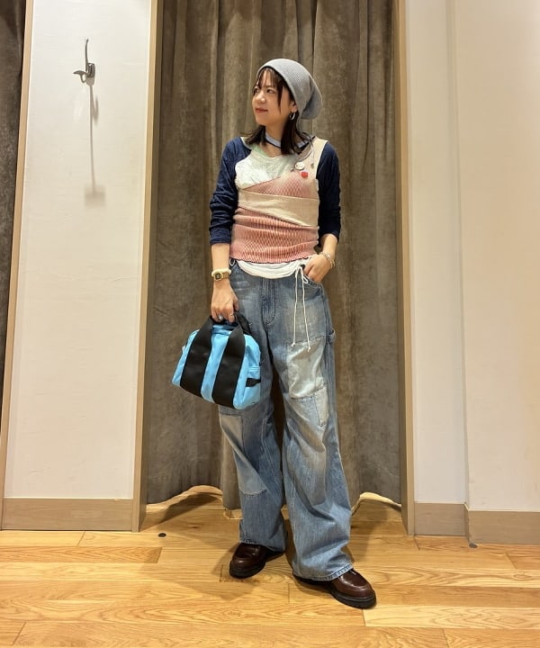 BEAMS WOMEN | ワッシャー ラグラン アレンジ ロングスリーブ