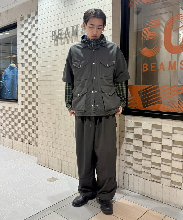 BEAMS MEN | 【8/6再値下げ】BEAMS｜Double Knee Easy Pants｜メンズ