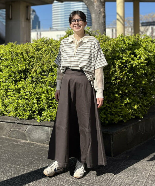 takes Always ボーダーポロシャツ BEAMS HEART | ワッフル ボーダー ポロシャツ 26SS ウォッシャブル