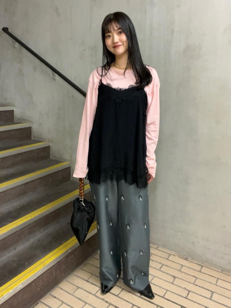 FREAK’S STOREのシアーコットン ルーズ ボートネック ロンTを使ったコーディネートを紹介します。｜Rakuten Fashion(楽天ファッション／旧楽天ブランドアベニュー)7006470
